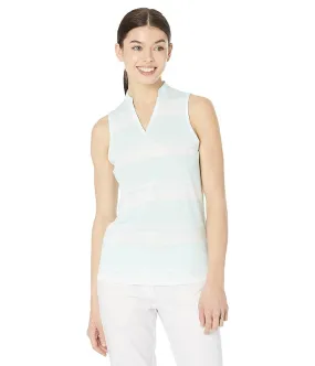 PUMA Golf Cloudspun Valley Stripe Sleeveless Polo Women's