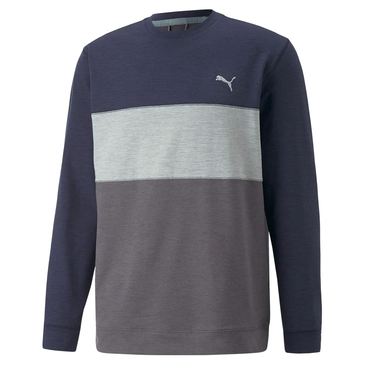 PUMA Men's CLOUDSPUN ColourCrewneck Golf Midlayer