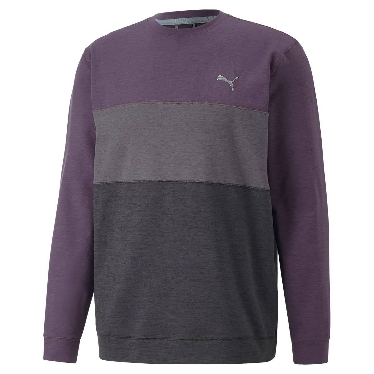 PUMA Men's CLOUDSPUN ColourCrewneck Golf Midlayer