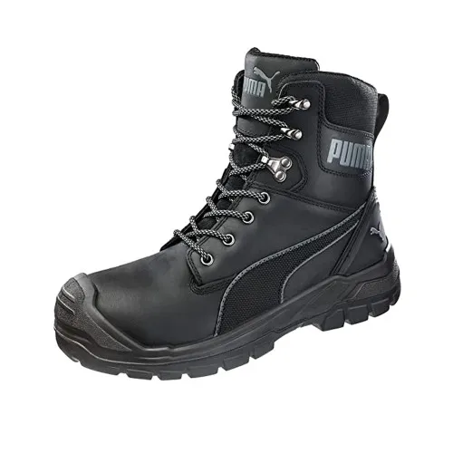 PUMA SAFETY Women's Conquest CTX High Composite Toe Work Boot Black