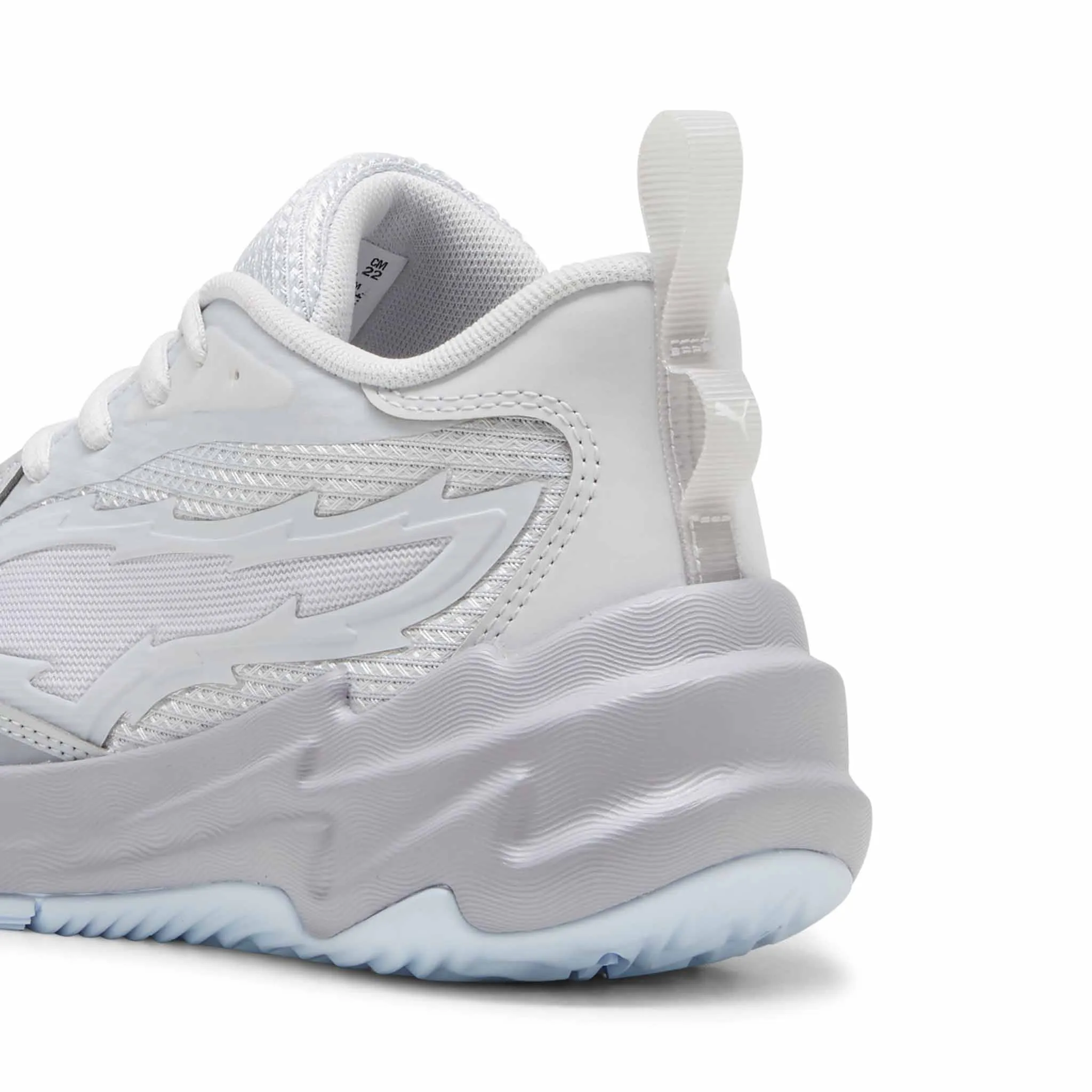 Puma Scoot Zero Grey Ice chaussures de basketball pour enfant