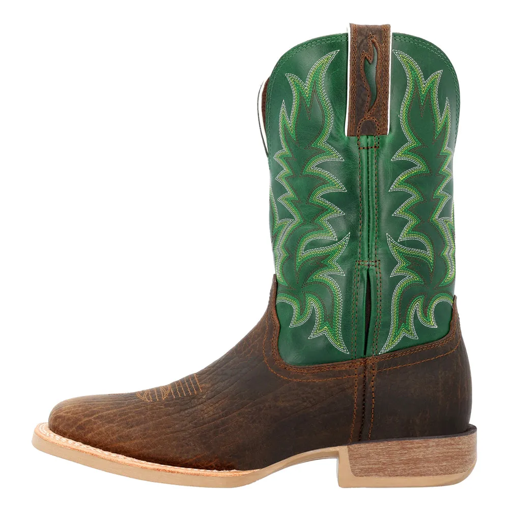 Rebel Pro Evergreen Square Toe Cowboy Boots