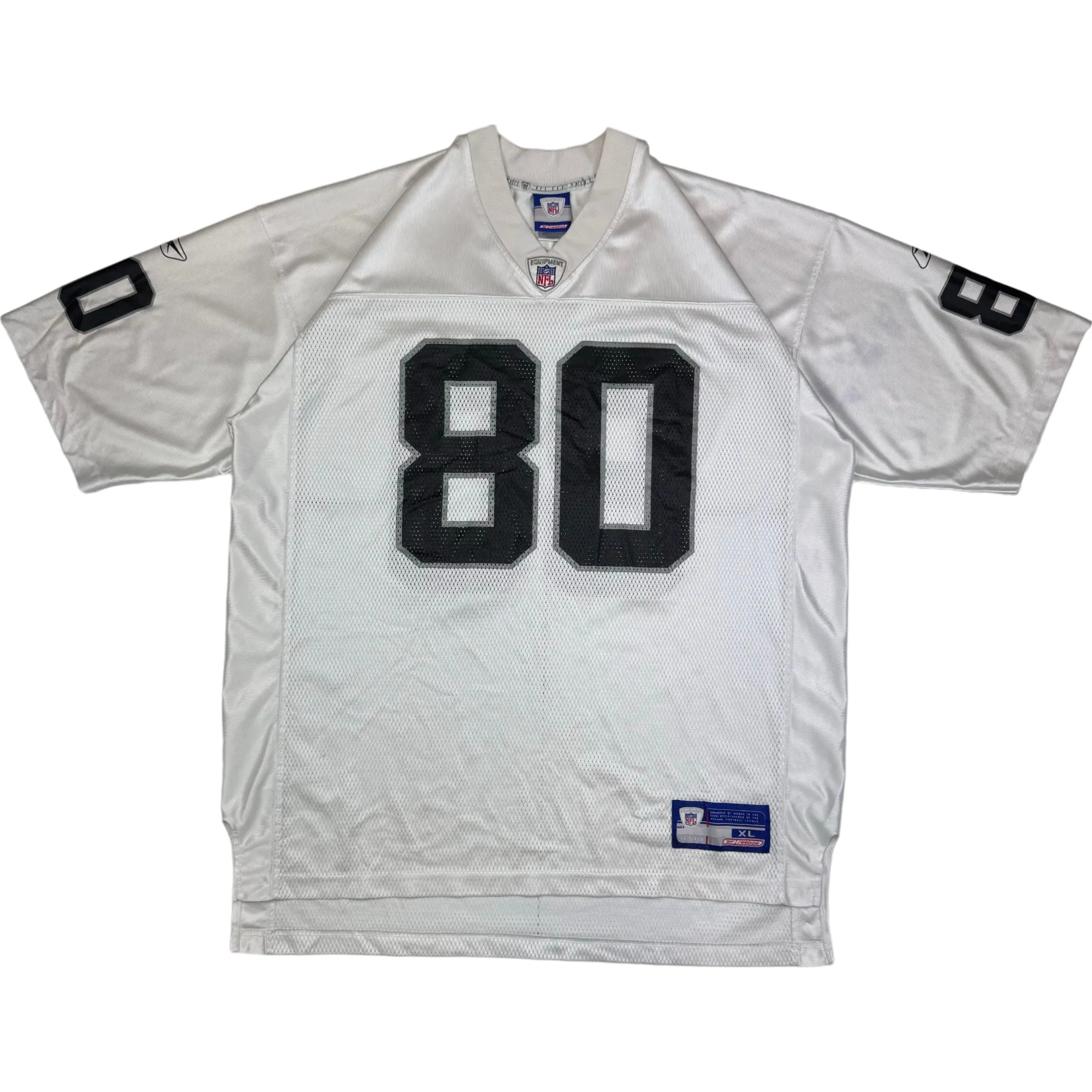 Reebok NFL Oakland Raiders Jerry Rice #80 Football Jersey White