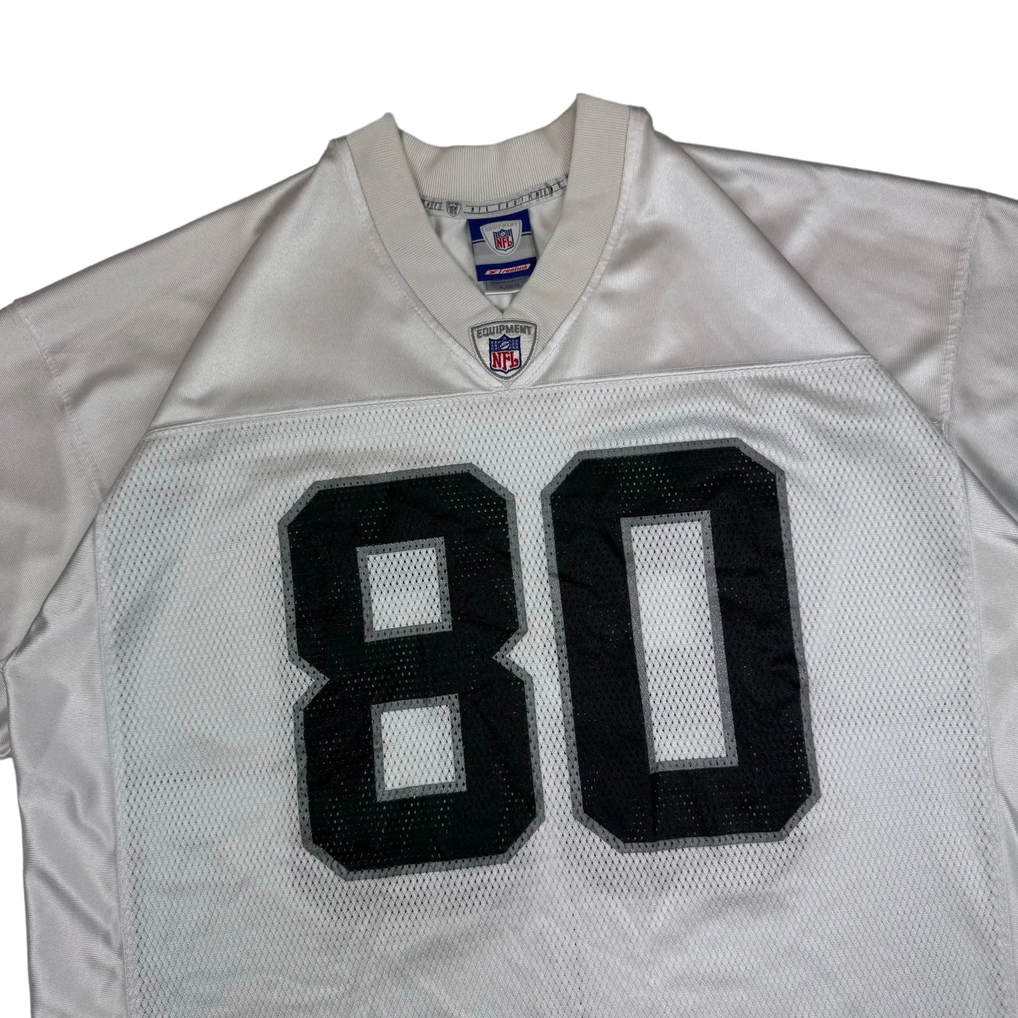 Reebok NFL Oakland Raiders Jerry Rice #80 Football Jersey White