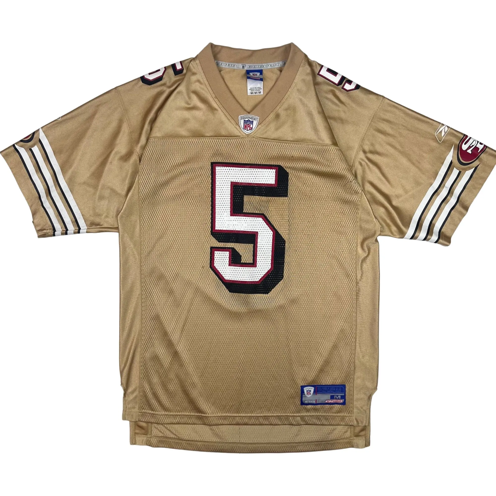 Reebok NFL San Francisco 49ers Garcia #5 Football Jersey Gold