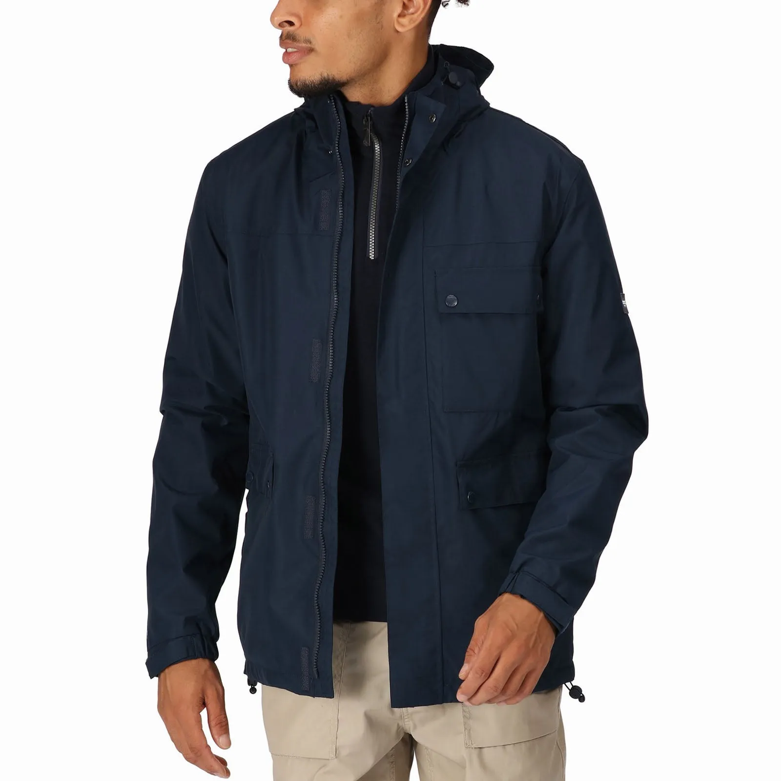 Regatta Mens Baymoor Waterproof Jacket - Navy