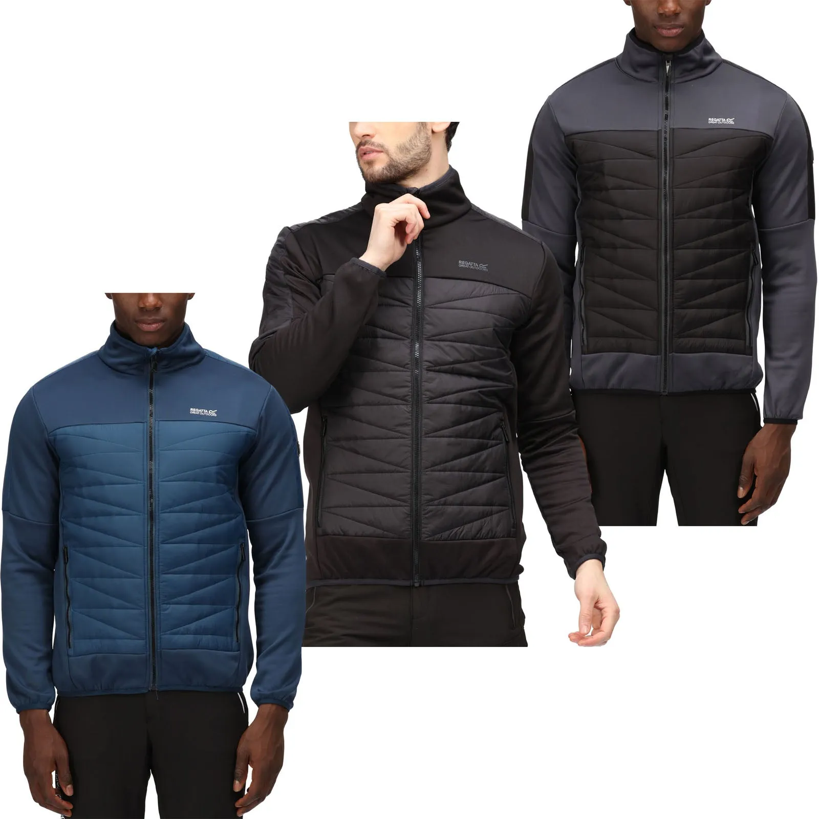 Regatta Mens Clumber II Hybrid Insulated Jacket