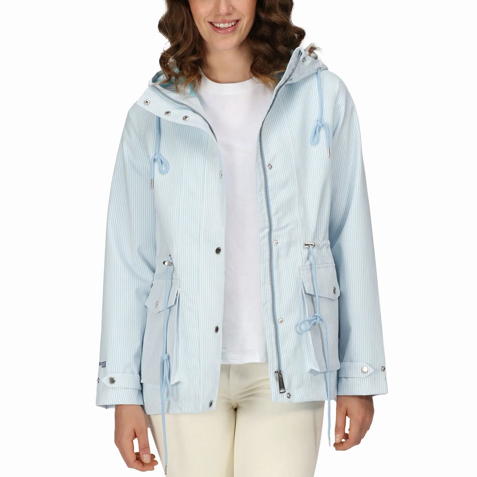 Regatta Womens Birdie Giovanna Fletcher Collection Waterproof Jacket - Blue