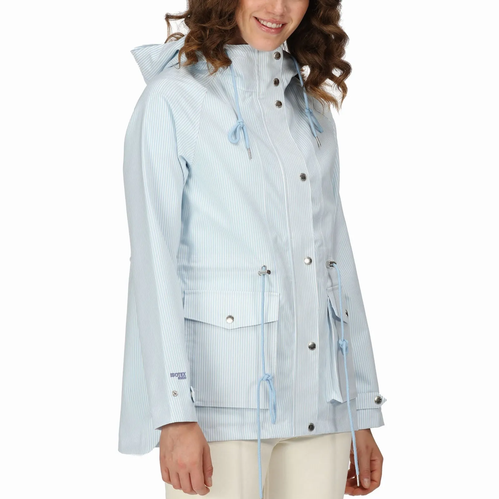 Regatta Womens Birdie Giovanna Fletcher Collection Waterproof Jacket - Blue