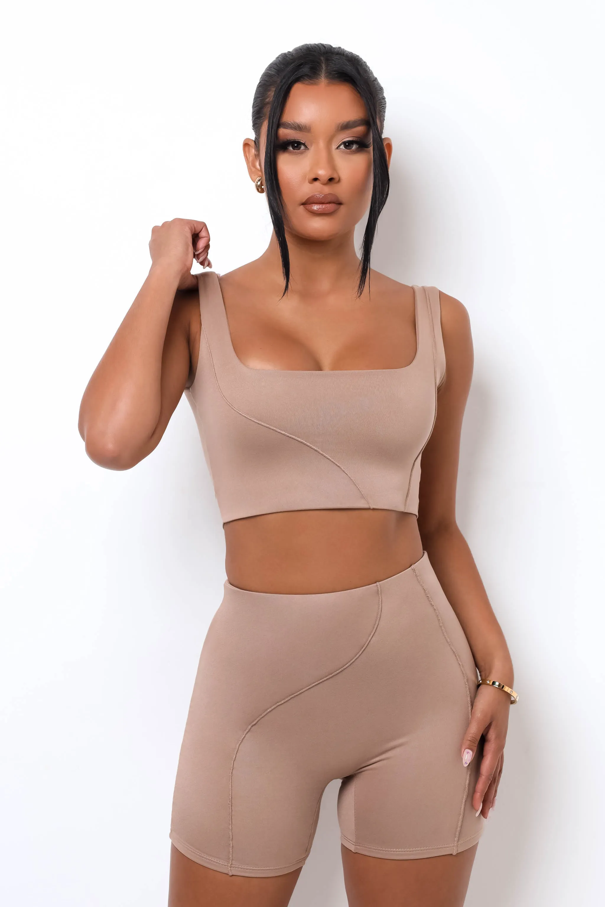 Reset Tank Top - Mocha