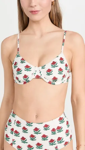 RHODE   Divya Bikini Top 