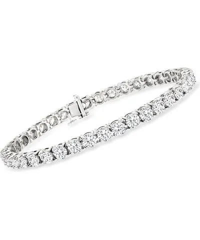 Ross Simons Diamond Tennis Bracelet in 14kt White Gold