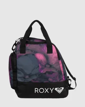 Roxy Womens Northa Boot Bag 31L Snowboard/Ski Boot Bag - True Black Pansy | SurfStitch