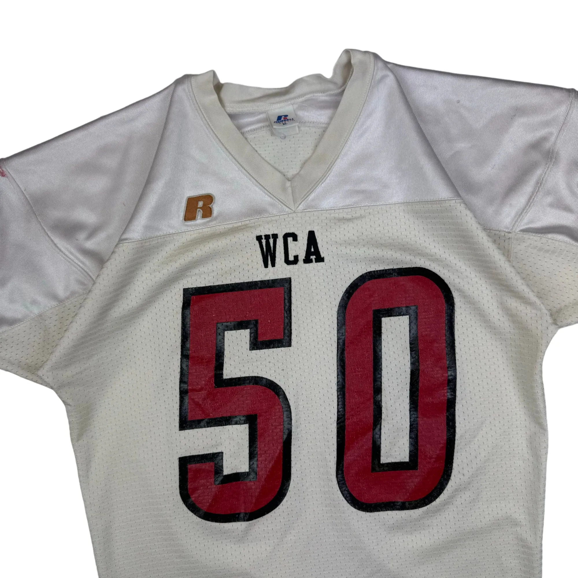 Russell Athletic WCA 50 Football Jersey White