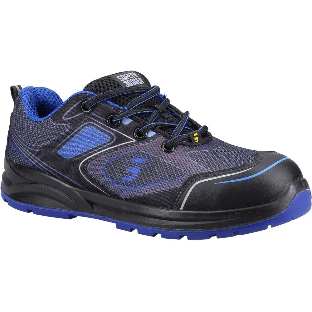 Safety Jogger Mens Cador S1P Lace Up Slip Resistant Trainers