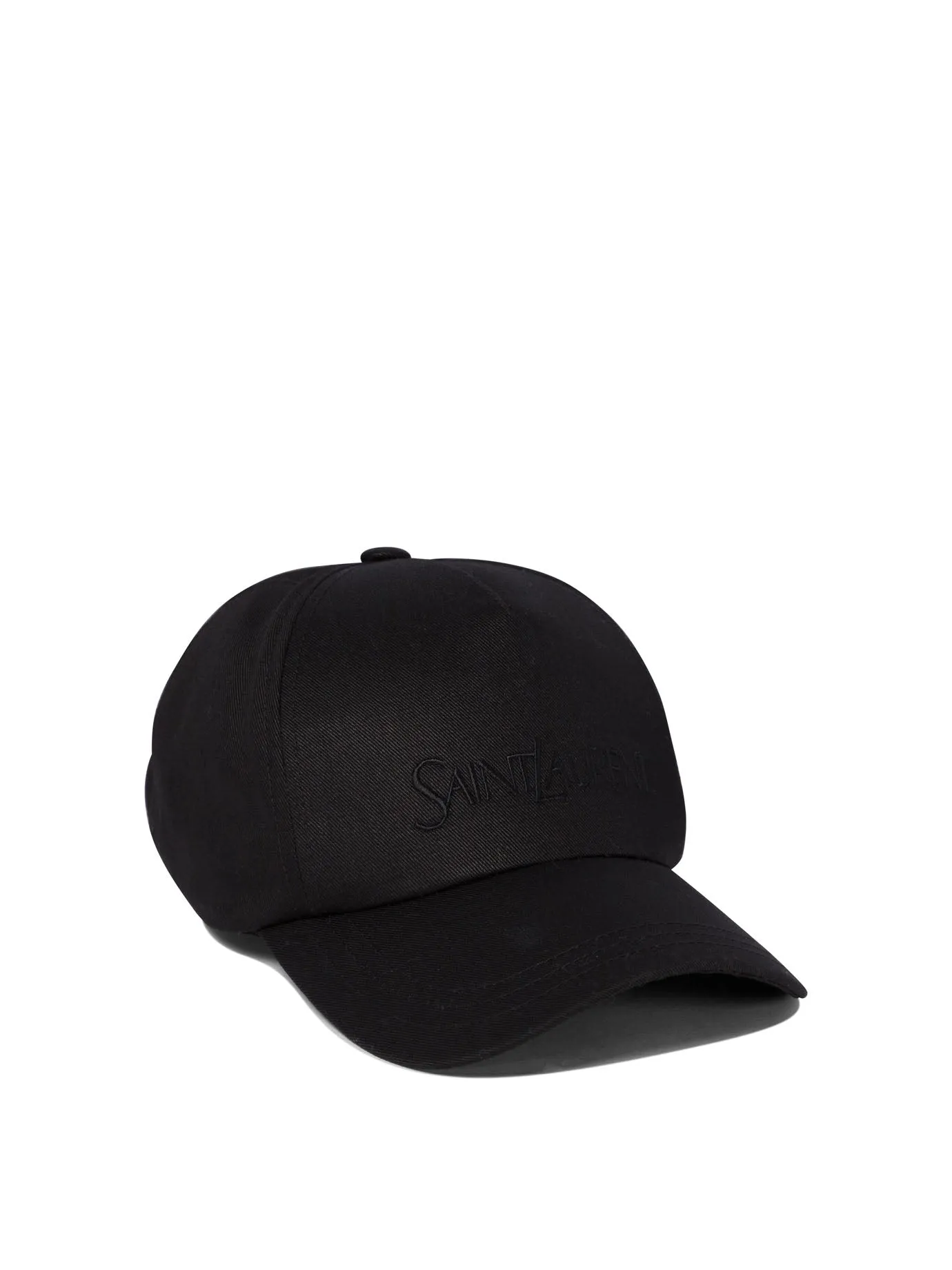 Saint Laurent Cappello Da Baseball Saint Laurent In Gabardine