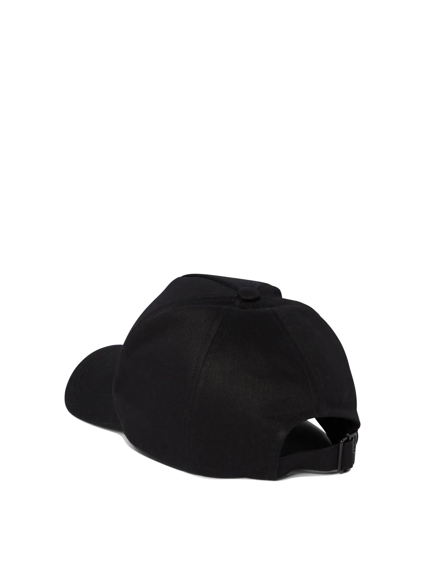 Saint Laurent Cappello Da Baseball Saint Laurent In Gabardine