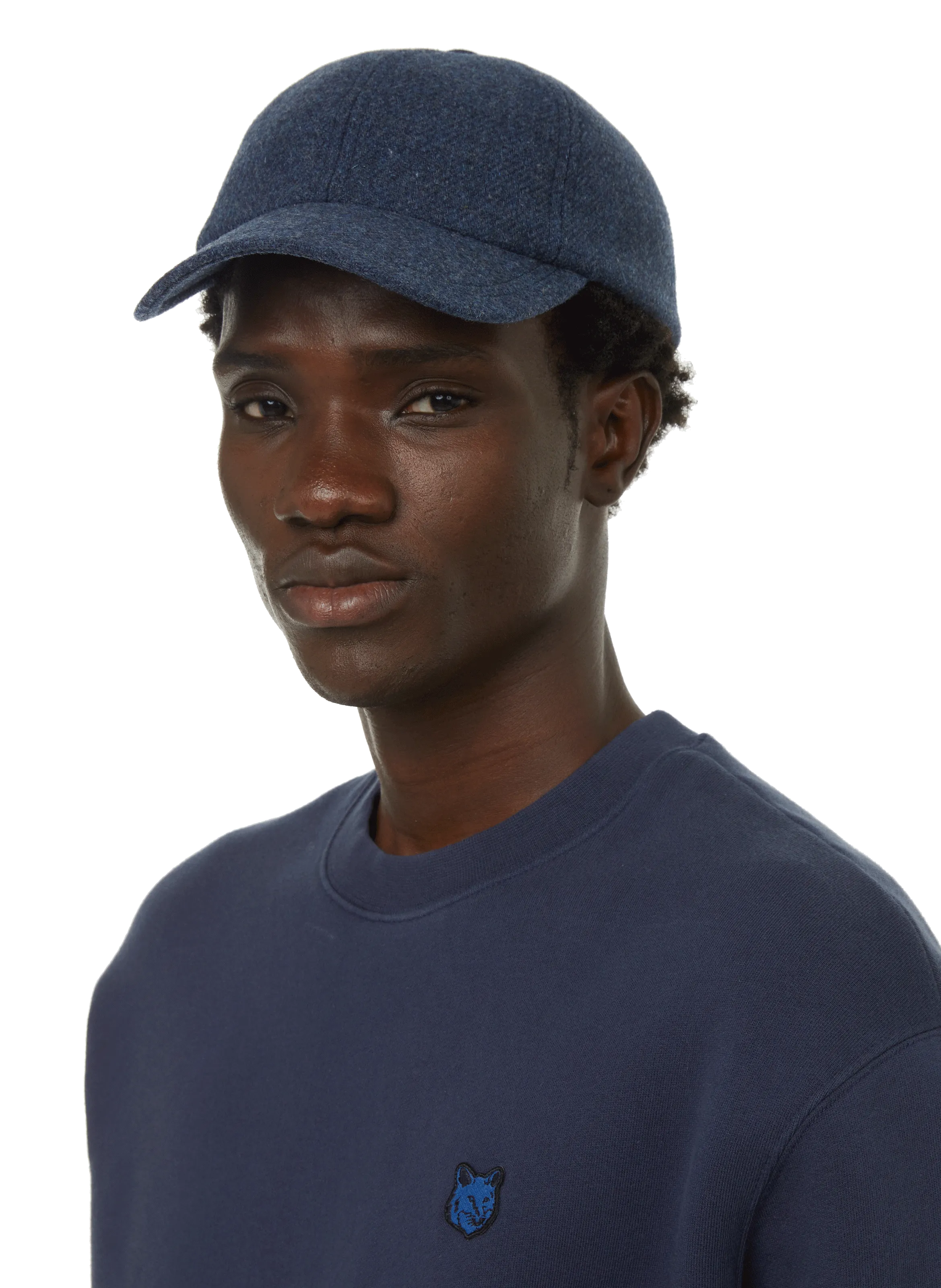 Saison 1865  Wool baseball cap  - Blue