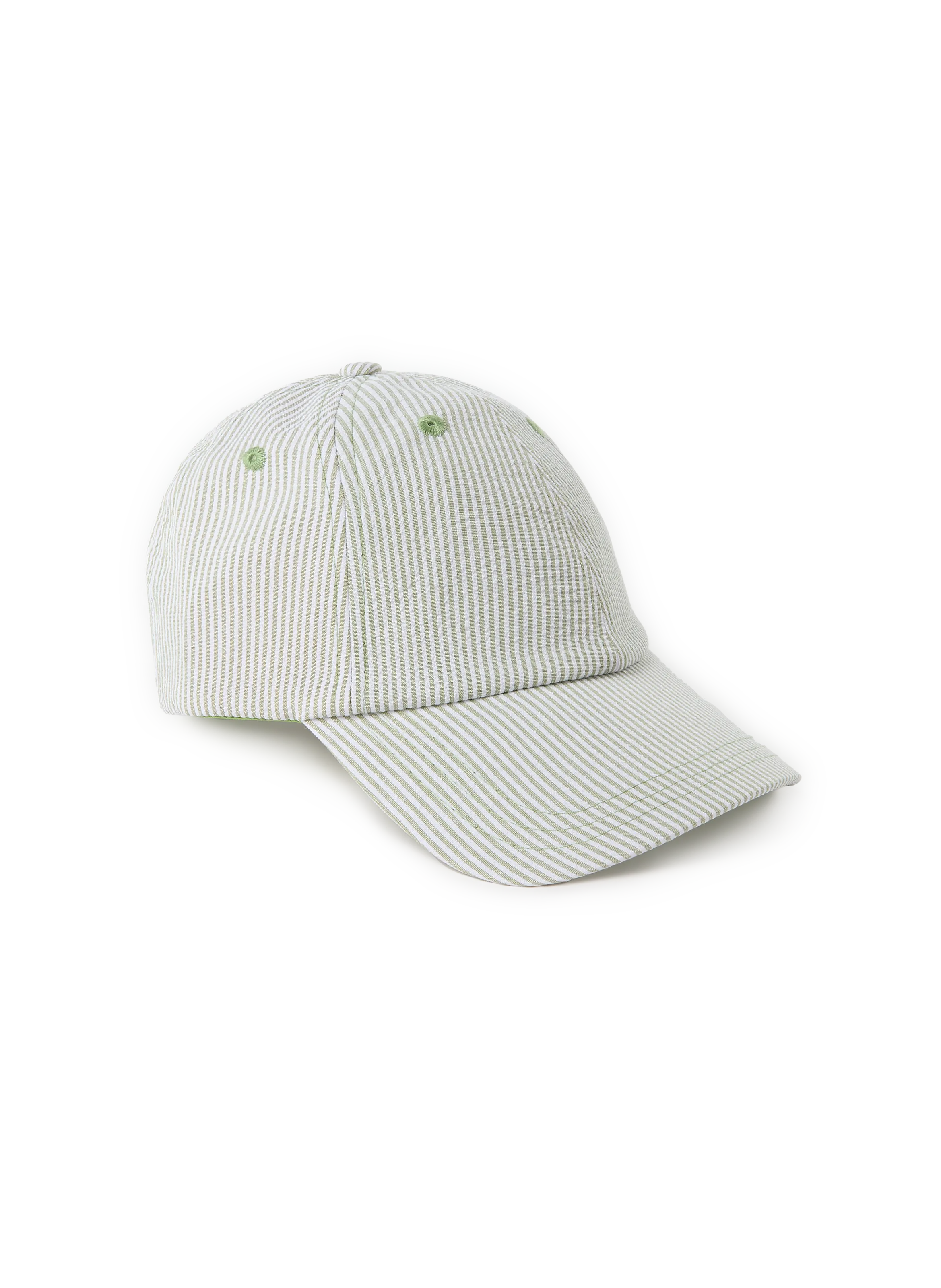 Samsoe samsoe  Striped baseball cap - Green