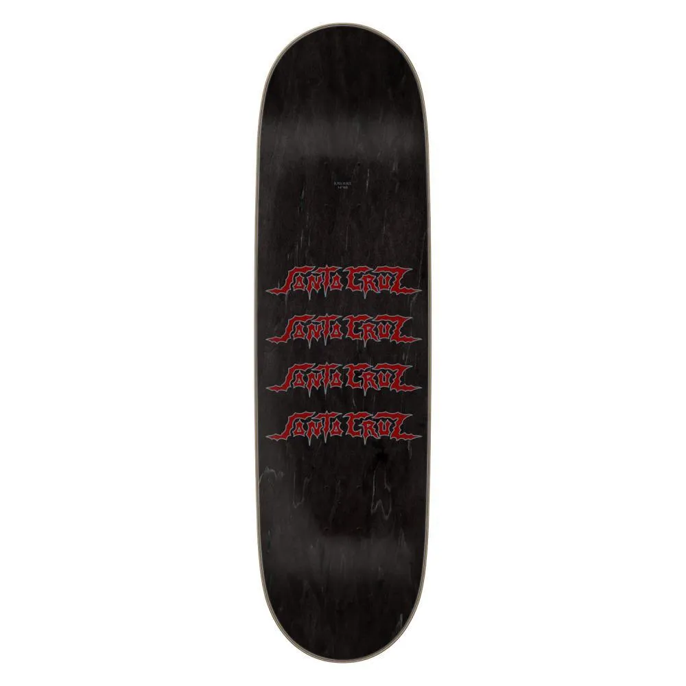 Santa Cruz Pro Skateboard Deck Pace Deathtrap Multi 8.7