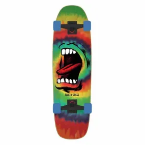 Santa Cruzer Complete Skateboard Screaming Mouth Multi 8.4