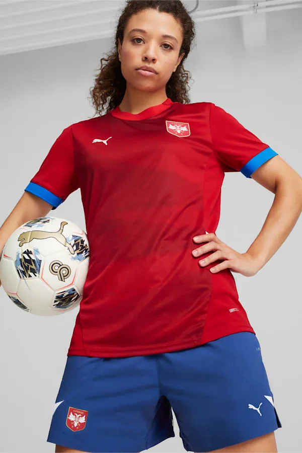 Serbia Football 2024 Women's Home Jersey