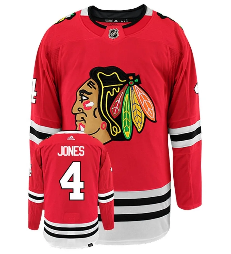 Seth Jones Chicago Blackhawks Adidas Primegreen Authentic NHL Hockey Jersey     