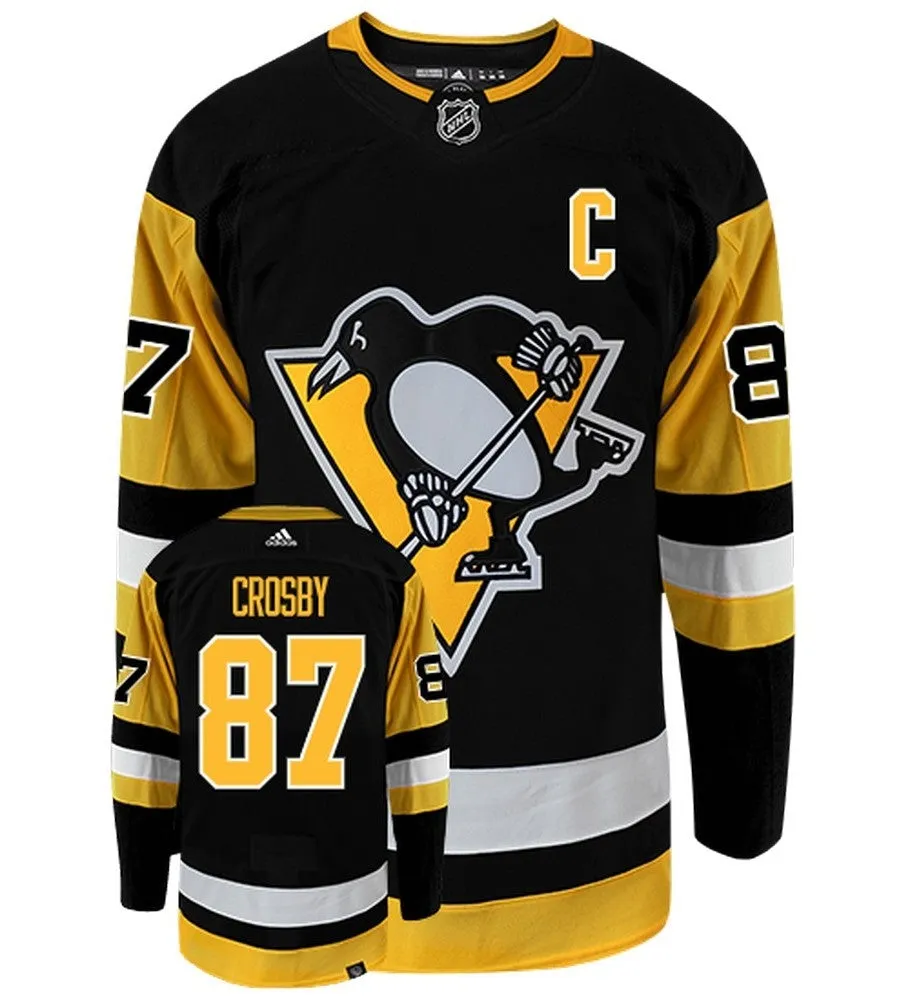 Sidney Crosby Pittsburgh Penguins Adidas Primegreen Authentic NHL Hockey Jersey     