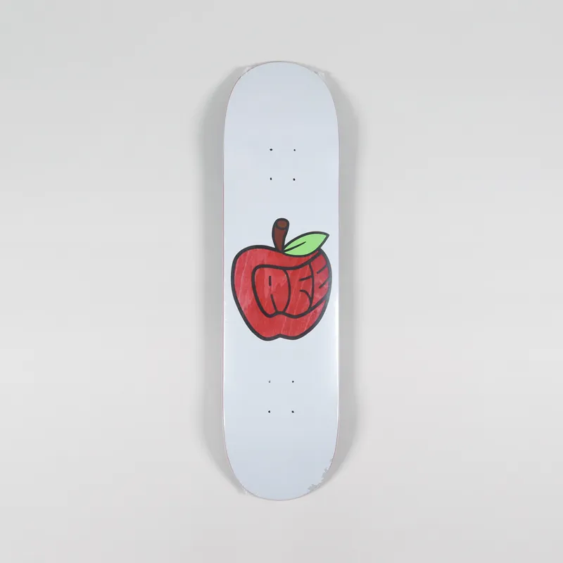 Skateboard Cafe Pink Lady Deck White Red Stone 8.25 Inch