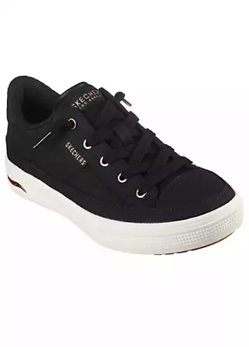 Skechers Black Arch Fit Arcade Meet Ya There Trainers