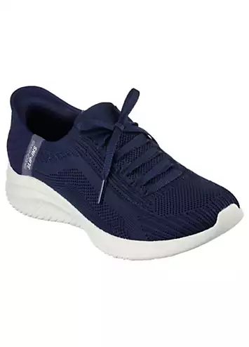 Skechers Navy Ultra Flex 3.0 Brilliant Path Trainers