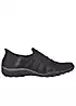 Skechers Slip Ins Breathe Easy Roll Black Trainers