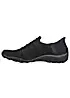 Skechers Slip Ins Breathe Easy Roll Black Trainers