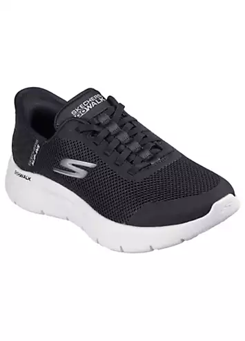 Skechers Slip Ins Go Walk Flex Grand Entry Black Trainers