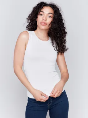 Sleeveless Super Stretch Top - Natural