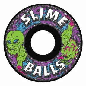 Slime Balls Skateboard Wheels Alien Mini OG Slime 78a Black 54.5mm