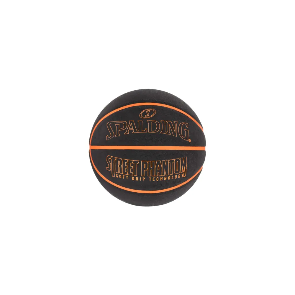 SPALDING Street Phantom Rubber Basketball (Orange/Black)