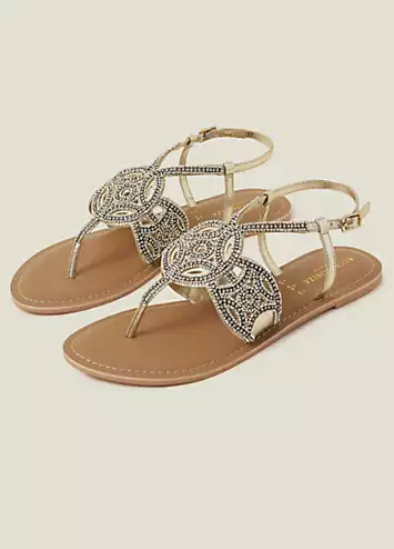 Sparkle Circle Sandals by Accessorize | Look Again