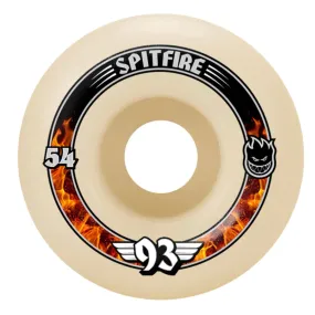 SPITFIRE F4 93D RADIALS NATURAL SKATEBOARD WHEELS