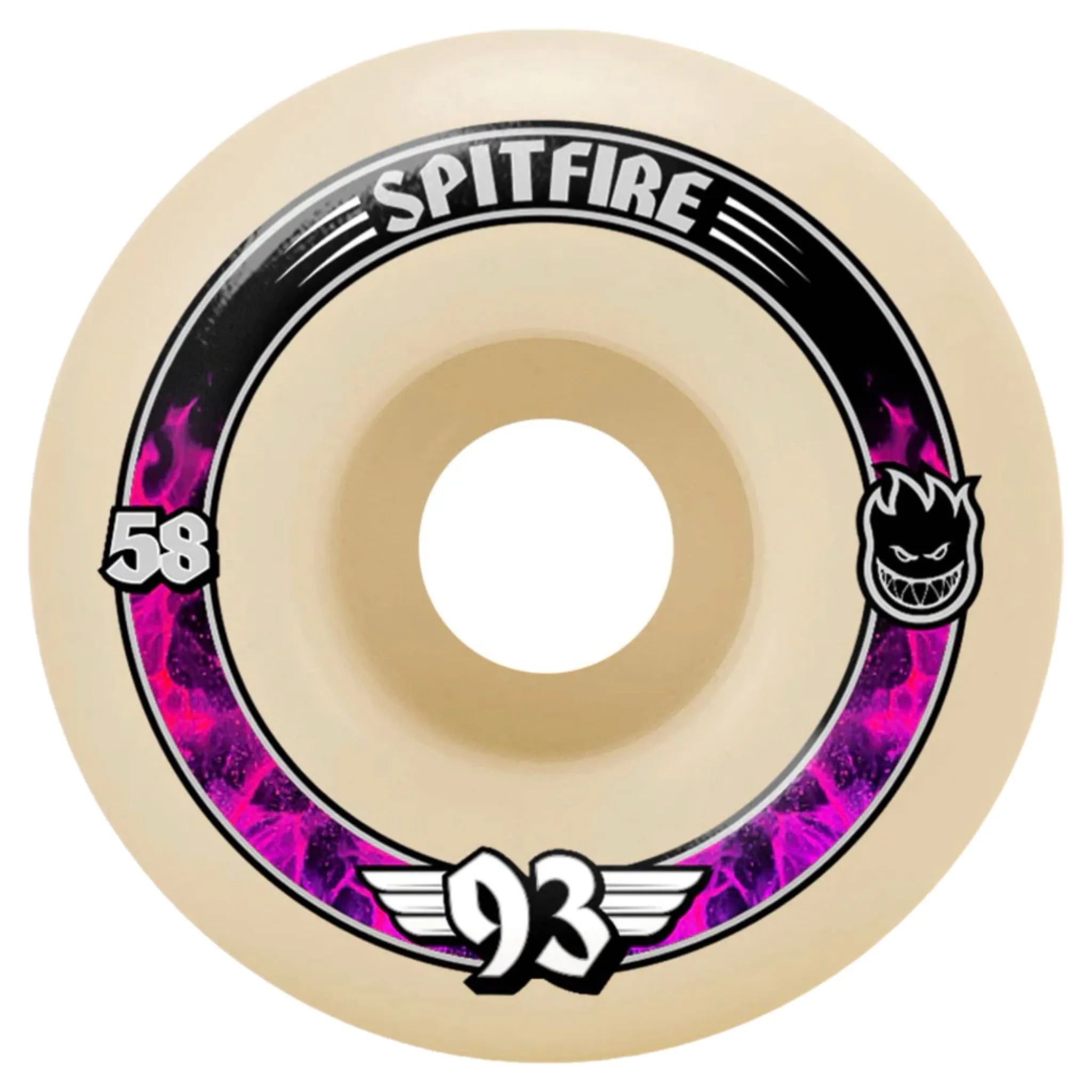 SPITFIRE F4 93D RADIALS NATURAL SKATEBOARD WHEELS