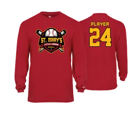 St. Mary's Baseball - Men's LS Performance Tee