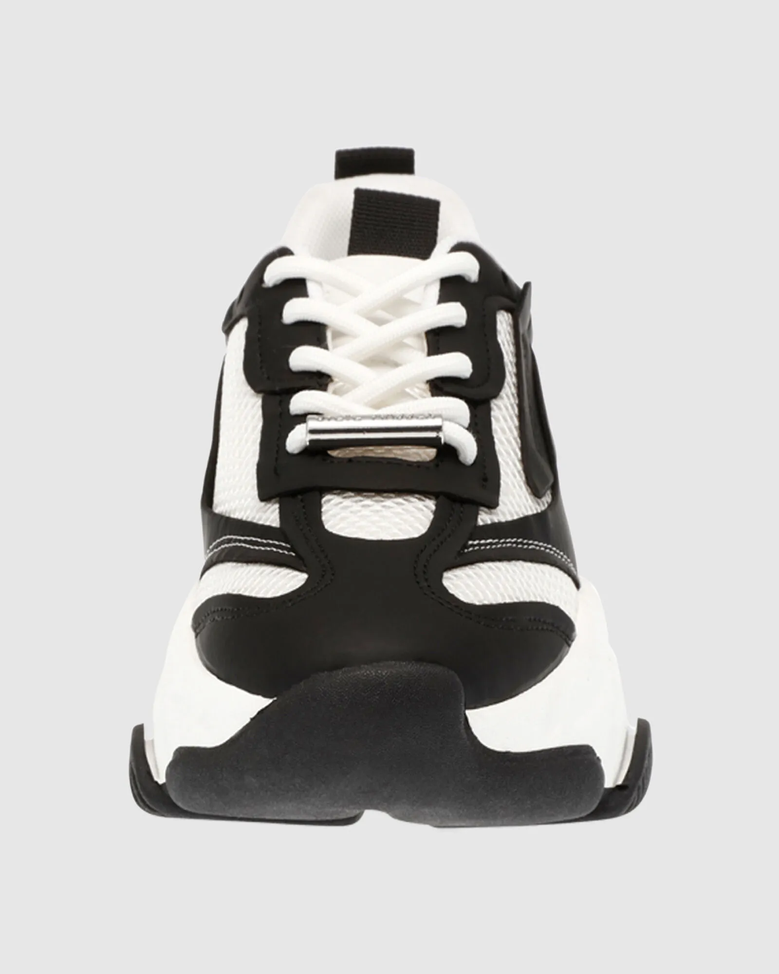 Steve Madden Possession-e Sustainable Sneakers White/Black