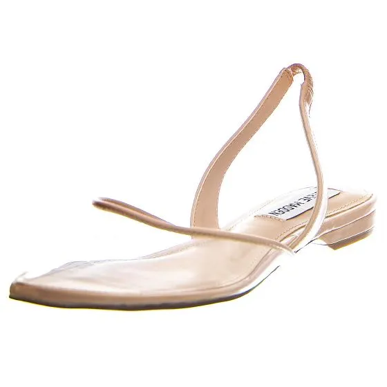 Steve Madden Womens Josey-V Clear Sandals