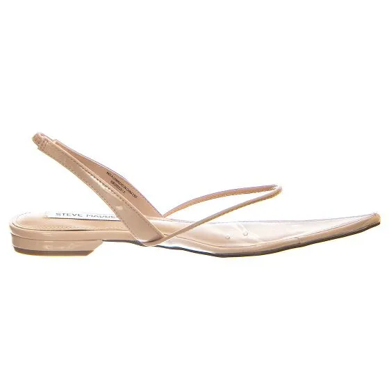 Steve Madden Womens Josey-V Clear Sandals