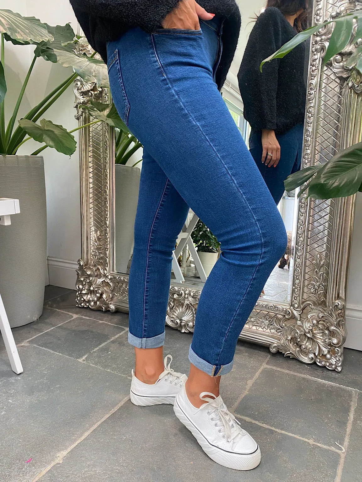 Straight Leg Jeans