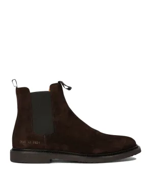 SUEDE CHELSEA BOOTS