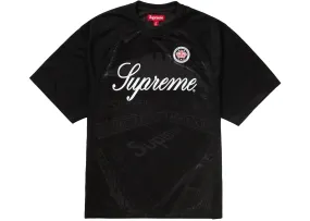 Supreme Jacquard Soccer Jersey Black