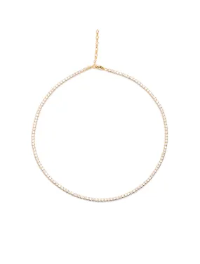     Tai   tennis necklace in gold