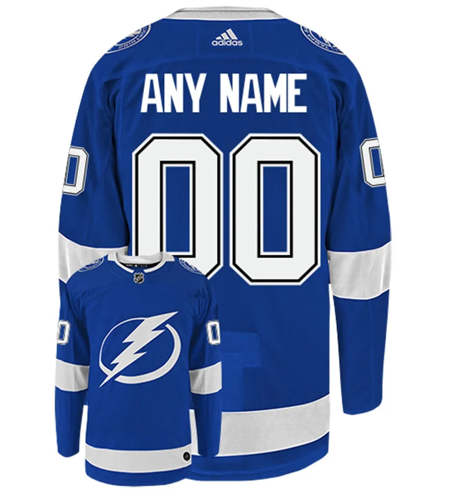 Tampa Bay Lightning Adidas Authentic Home NHL Hockey Jersey-42     