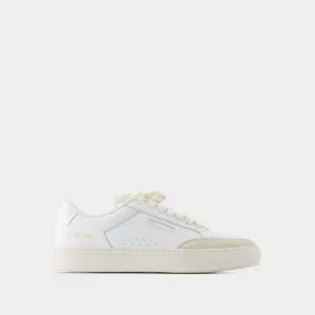 Tennis Pro Sneakers - COMMON PROJECTS - Leather - White